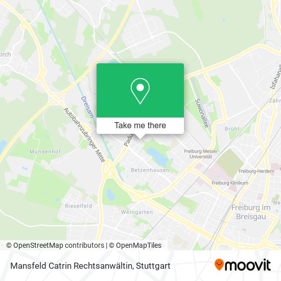 Mansfeld Catrin Rechtsanwältin map