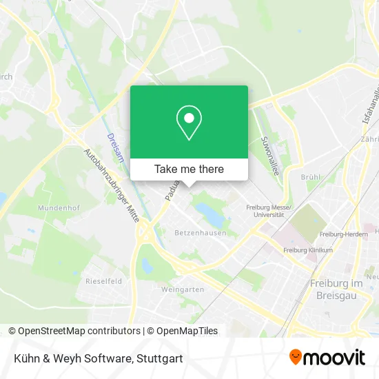 Карта Kühn & Weyh Software