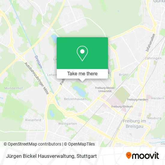 Карта Jürgen Bickel Hausverwaltung