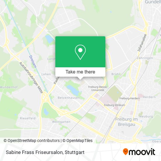 Sabine Frass Friseursalon map
