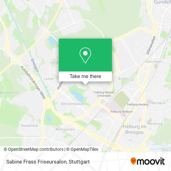Карта Sabine Frass Friseursalon