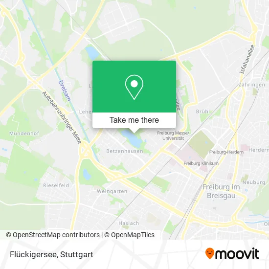 Карта Flückigersee