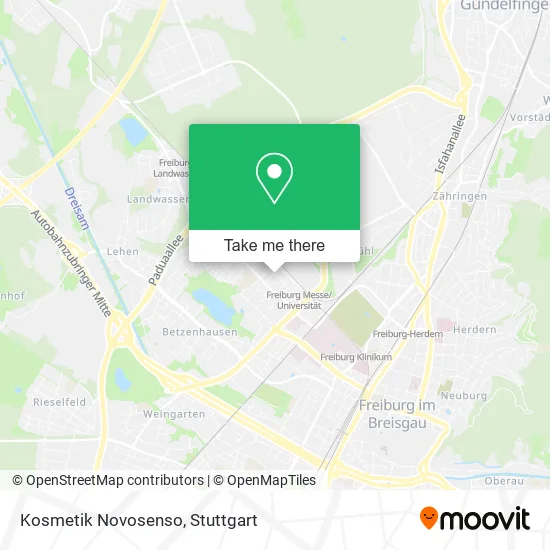 Карта Kosmetik Novosenso