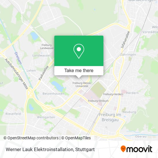 Карта Werner Lauk Elektroinstallation