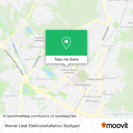 Карта Werner Lauk Elektroinstallation