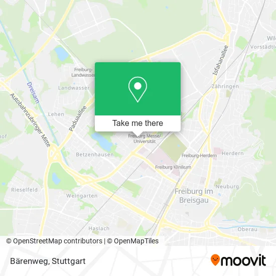 Карта Bärenweg