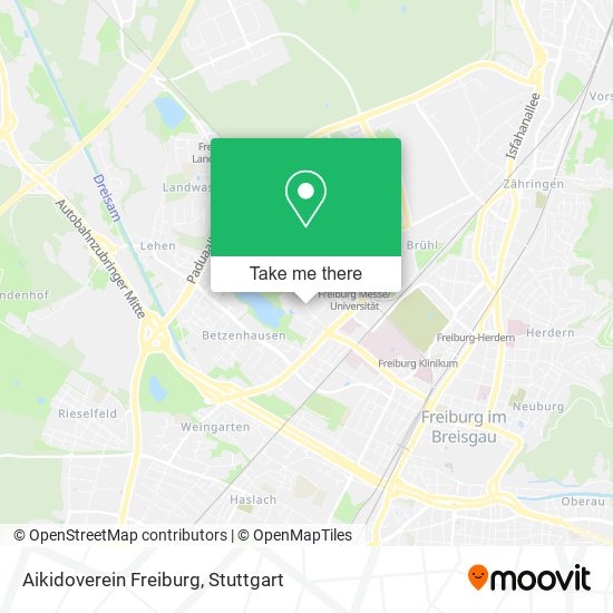 Карта Aikidoverein Freiburg