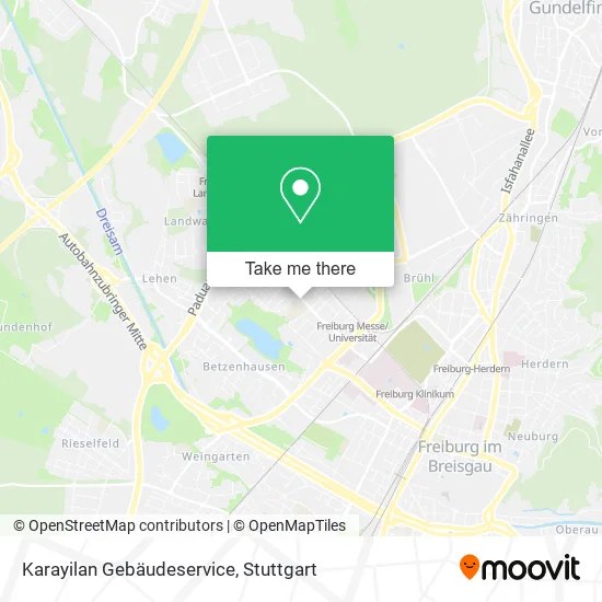Карта Karayilan Gebäudeservice