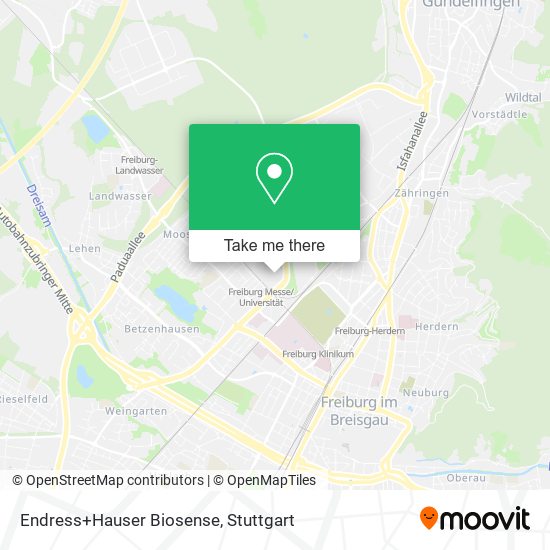 Endress+Hauser Biosense map