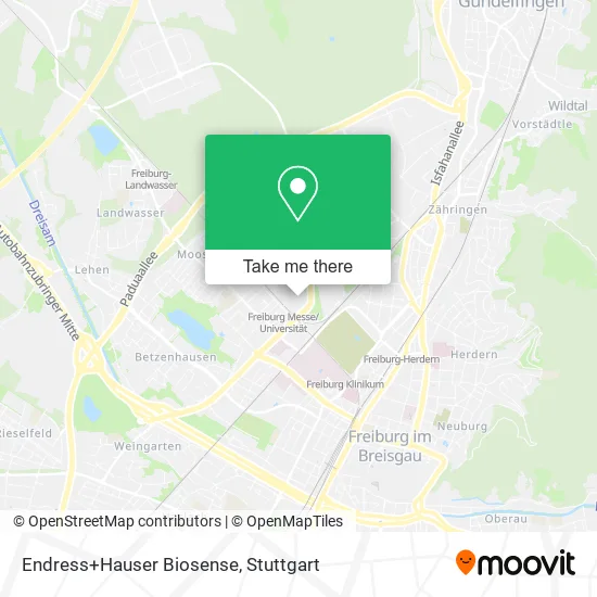Карта Endress+Hauser Biosense