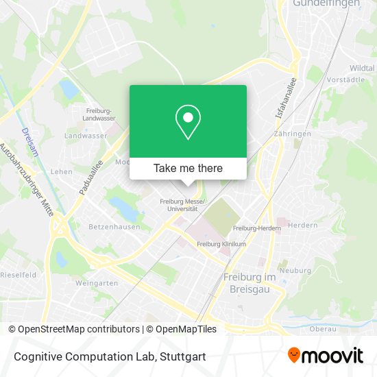 Cognitive Computation Lab map