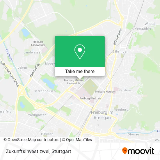 Карта Zukunftsinvest zwei