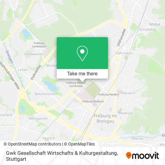 Карта Gwk Gesellschaft Wirtschafts & Kulturgestaltung