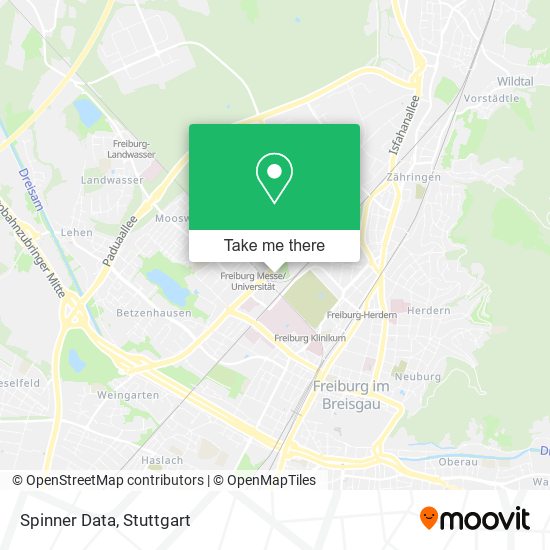 Карта Spinner Data