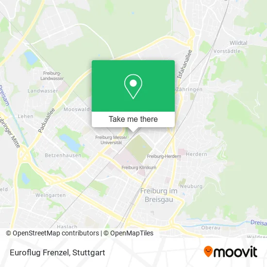 Карта Euroflug Frenzel