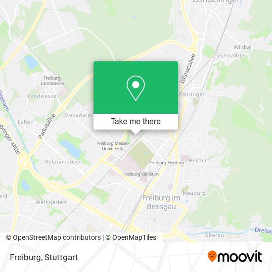 Карта Freiburg