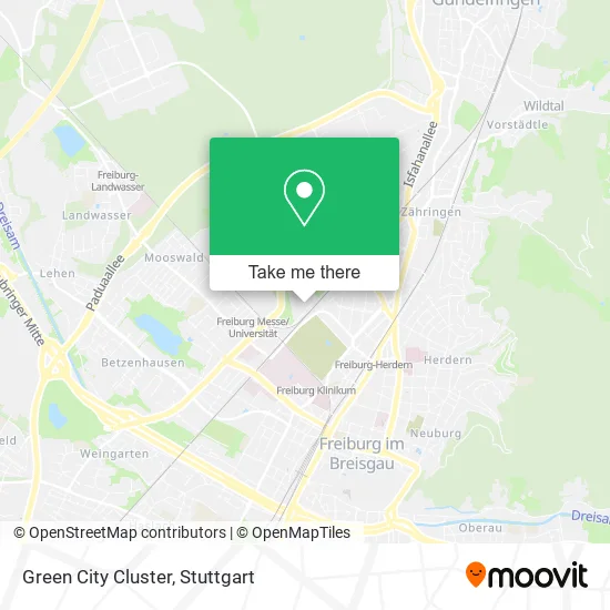 Карта Green City Cluster