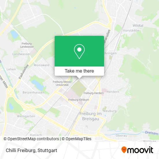 Карта Chilli Freiburg