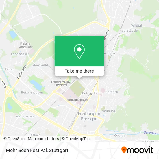 Карта Mehr Seen Festival