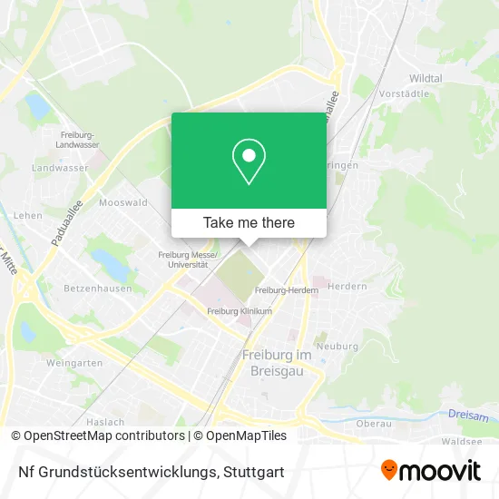Карта Nf Grundstücksentwicklungs
