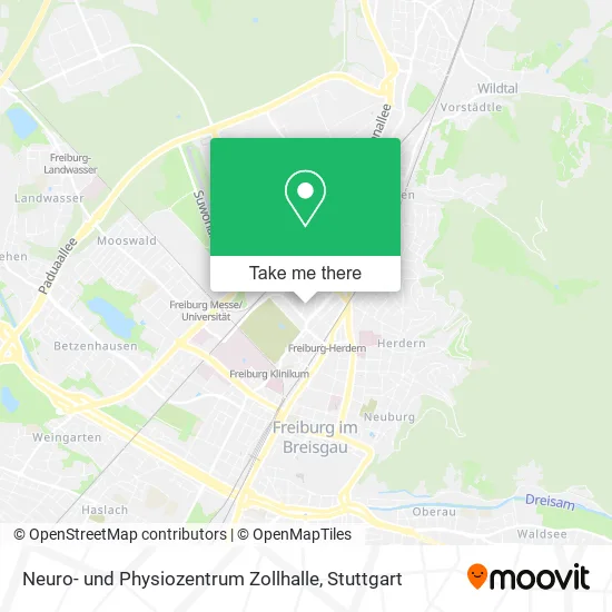 Карта Neuro- und Physiozentrum Zollhalle