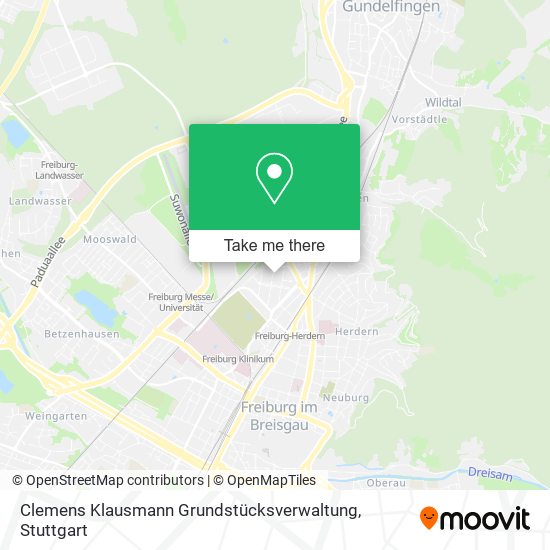 Clemens Klausmann Grundstücksverwaltung map