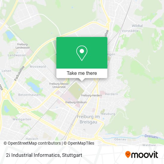 2i Industrial Informatics map