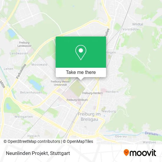 Карта Neunlinden Projekt
