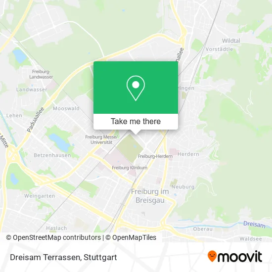 Карта Dreisam Terrassen