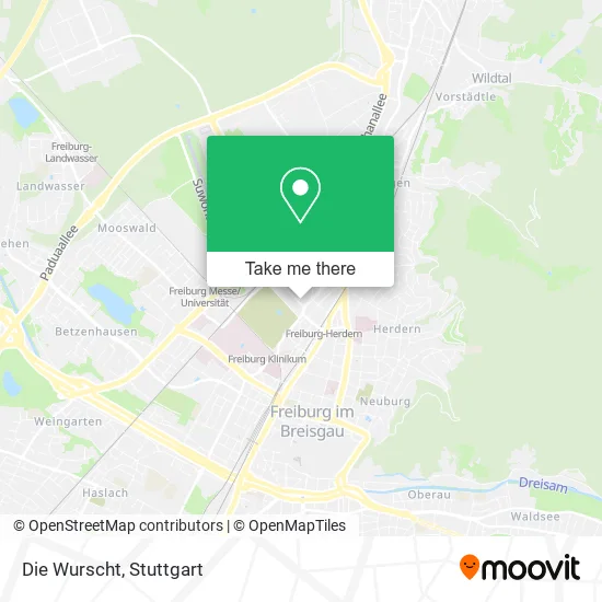 Карта Die Wurscht
