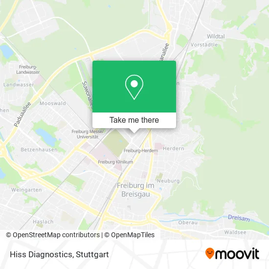 Карта Hiss Diagnostics
