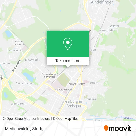 Карта Medienwürfel