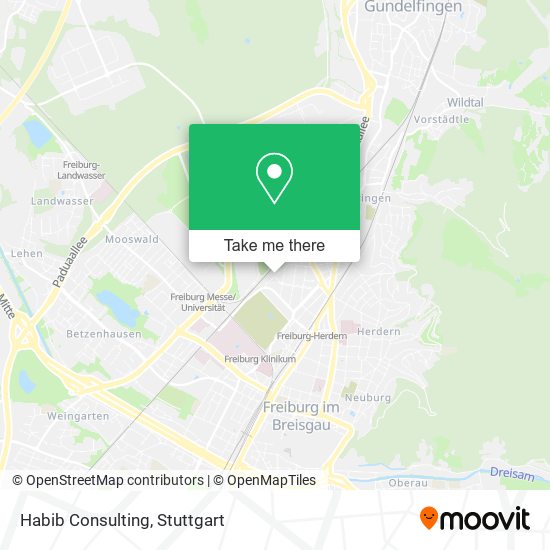 Habib Consulting map