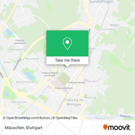 Карта Mäuschen
