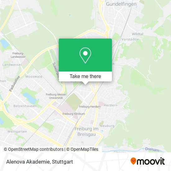 Карта Alenova Akademie