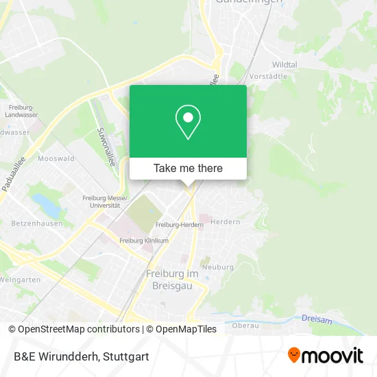 Карта B&E Wirundderh