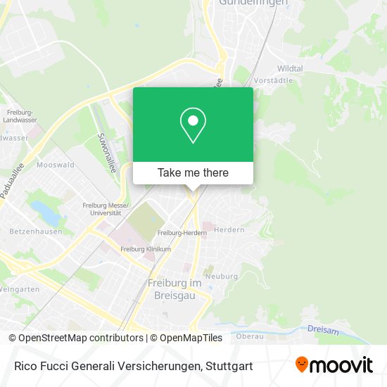 Rico Fucci Generali Versicherungen map