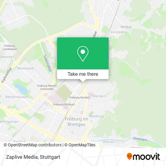 Zaplive Media map