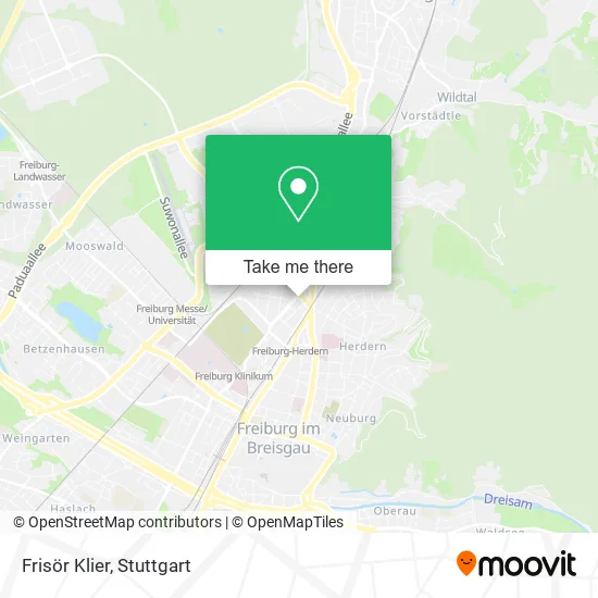 Карта Frisör Klier