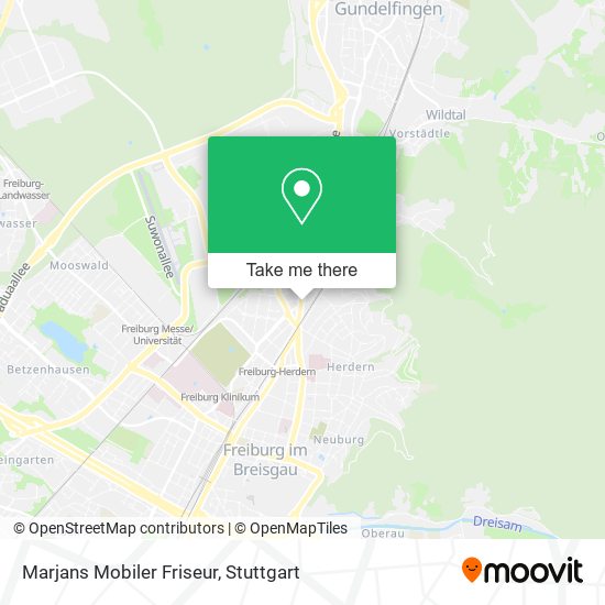 Карта Marjans Mobiler Friseur