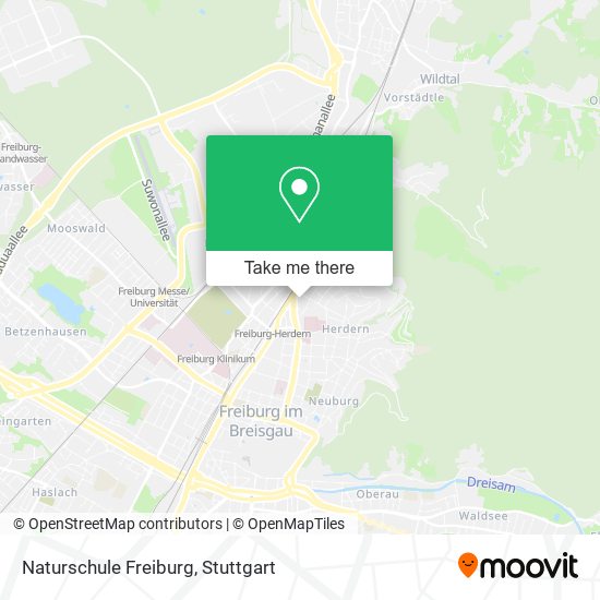 Naturschule Freiburg map
