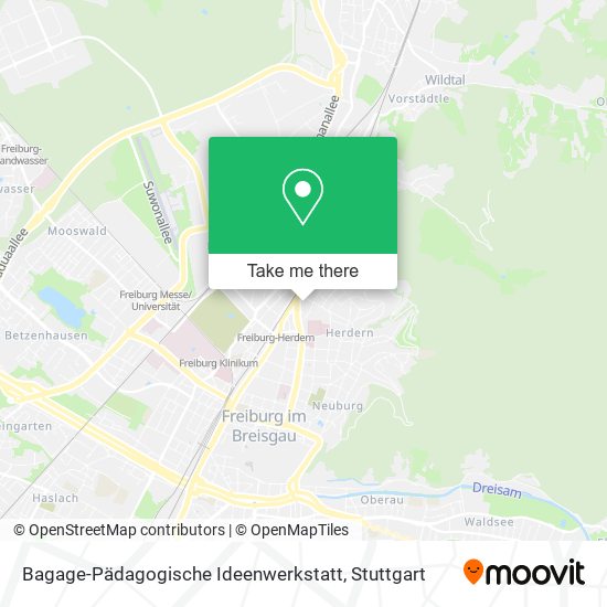 Bagage-Pädagogische Ideenwerkstatt map