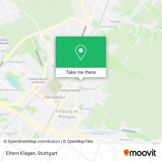 Карта Eltern Klagen