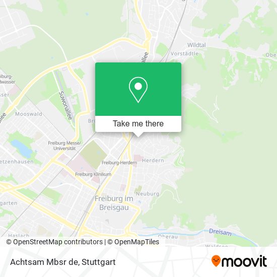 Карта Achtsam Mbsr de
