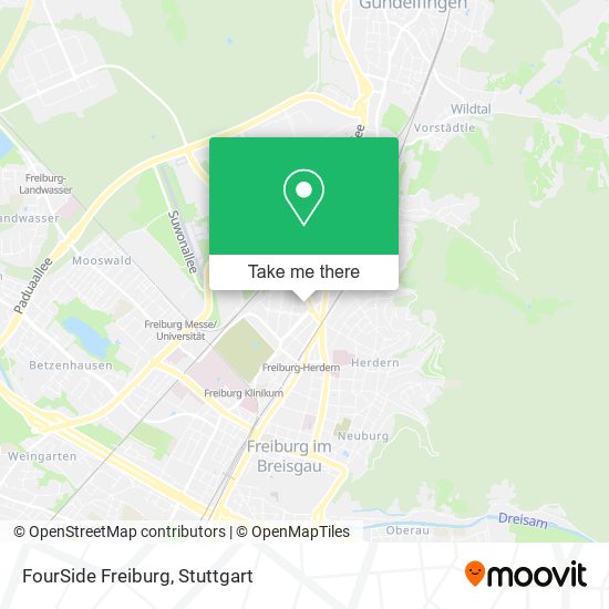 Карта FourSide Freiburg