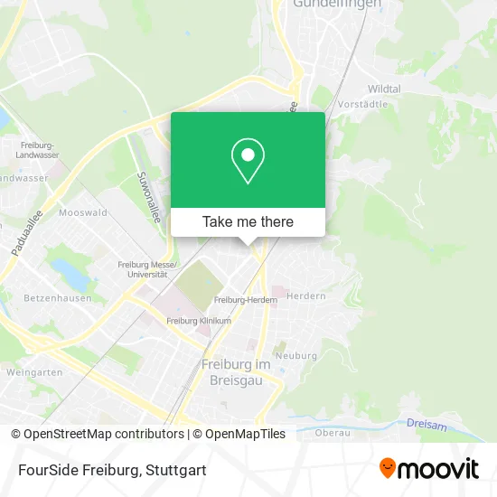 Карта FourSide Freiburg