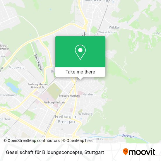 Gesellschaft für Bildungsconcepte map