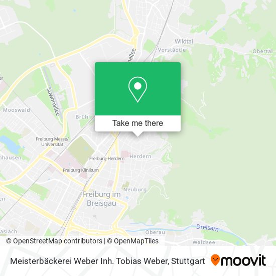 Meisterbäckerei Weber Inh. Tobias Weber map