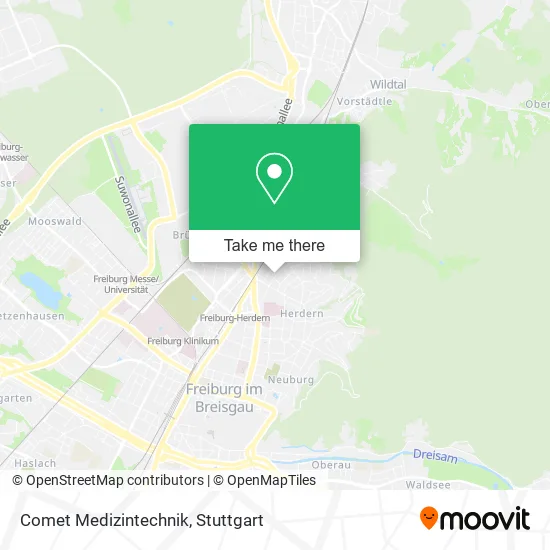Карта Comet Medizintechnik