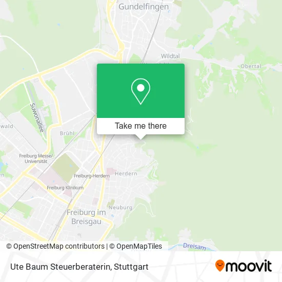 Карта Ute Baum Steuerberaterin